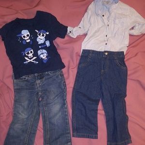 Sixe 2/3·~ 2 Toddler's Boys Outfits